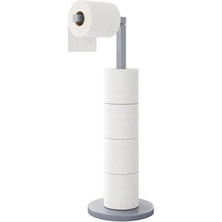 [Fixwal][해외]픽스왈 화장지 홀더 스탠드, 안정적인 무게 기반이 있는 무료 스탠딩 모던 욕실 홀더, 방청 티슈 롤 화장실 보관 및 정리(다크 실버) Dark Silver