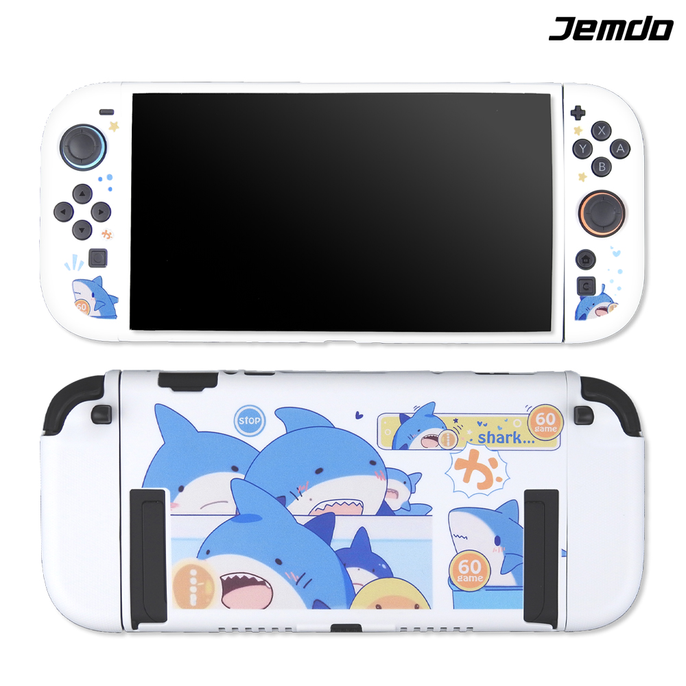 닌텐도 스위치2 케이스 Jemdo 샤크붐 실리콘 커버