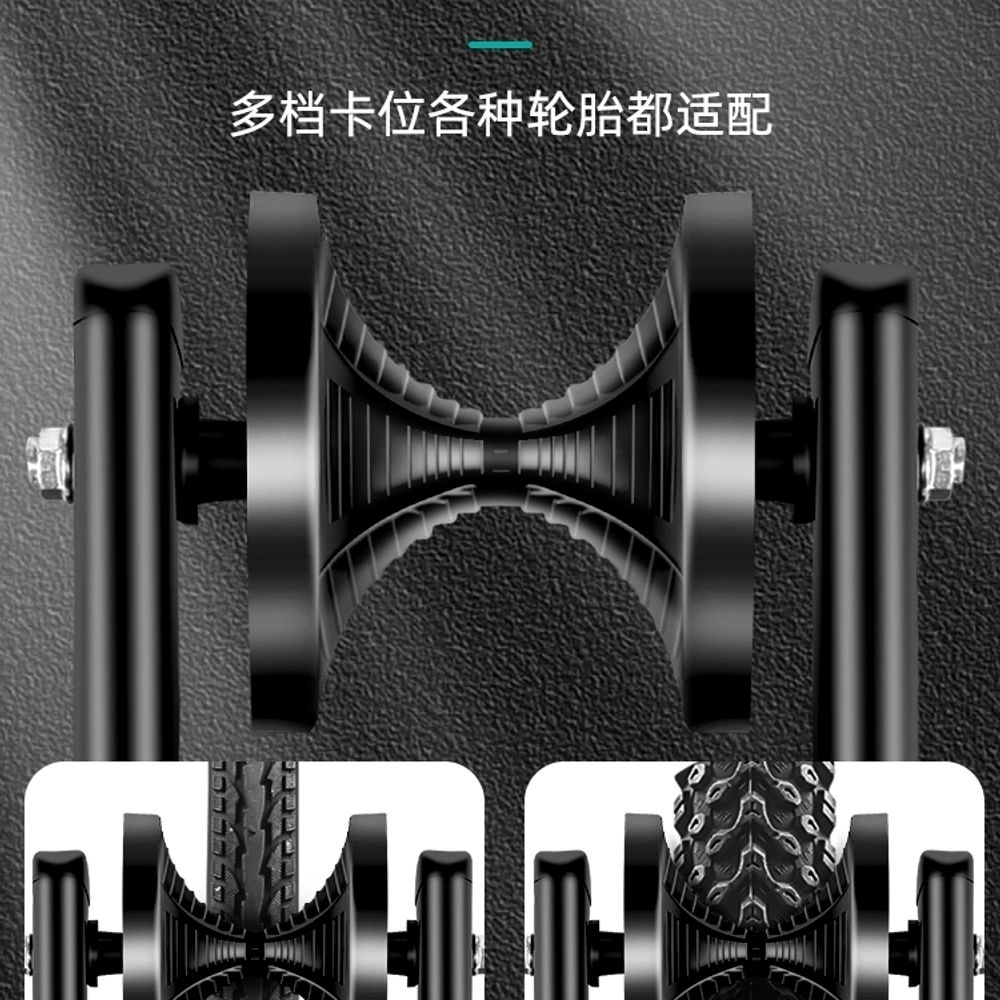 실내 운동 접이식 스피닝 자전거 미니 실내운 A. 고 탄소강 트윈로드 폴딩 스토리지 모델을 - 상세 이미지 5