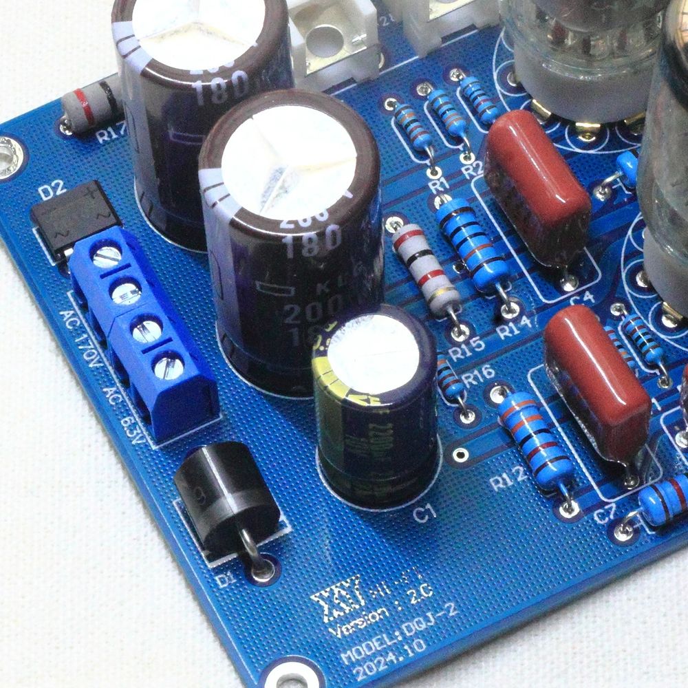 LJM QUAD405 클론 산재 쌍의 채널 키트 알루미 A. 산란 부품 6N3 변압기 포함 이미지 6