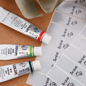 네임스티커 이름스티커 플레인 화이트 중형 필기구용 한글1 실사용 후기 | 효과 있을까? - 상품 이미지 4