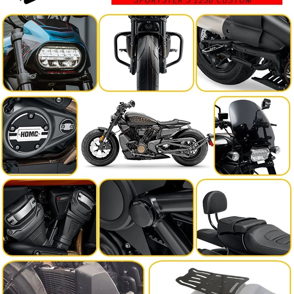 오토바이 엔진 가드 블랙 스포스터S CB650R 엔진가드 범퍼 A. 검은색 범퍼 - 상세 이미지 2