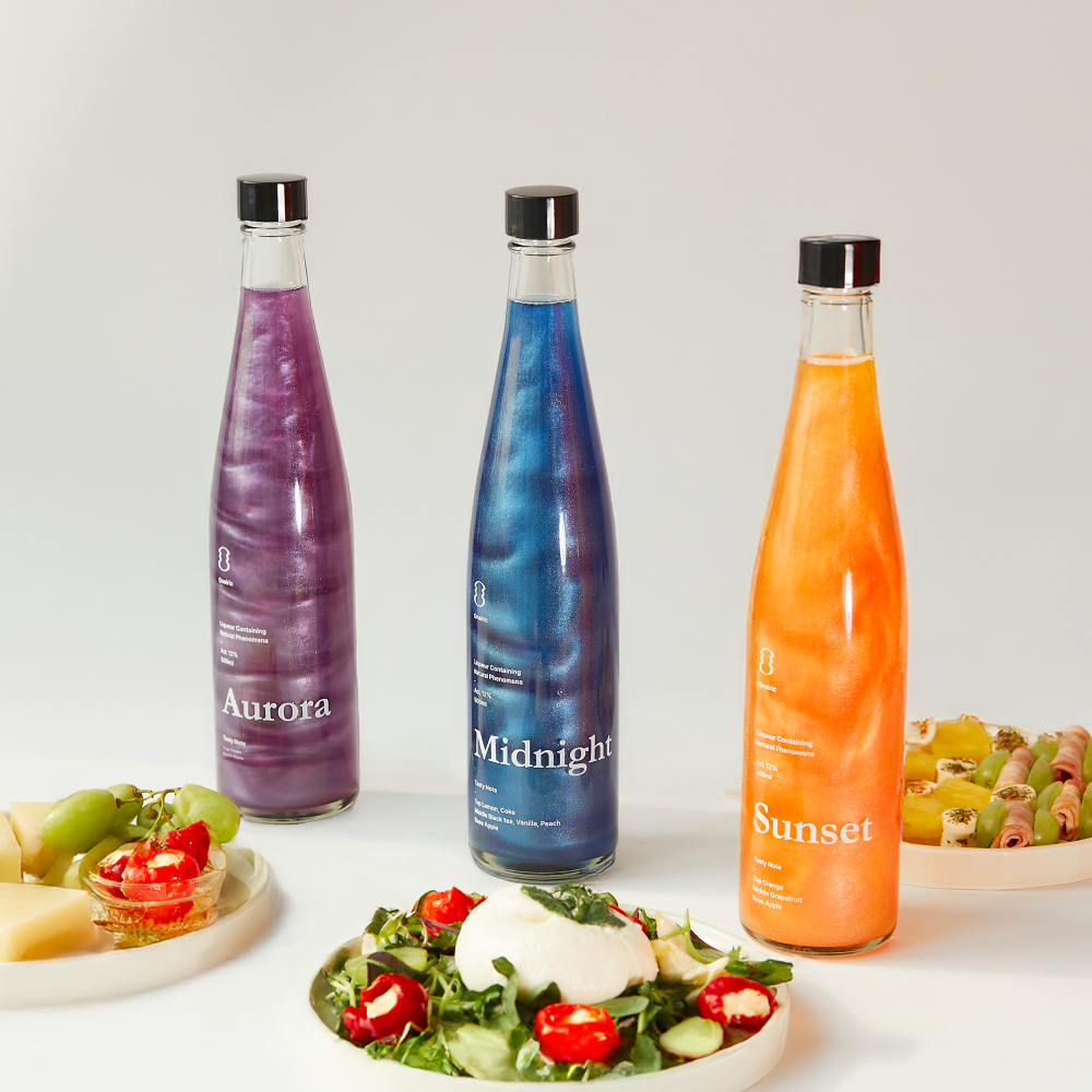 선물용 한국주류 은하수 오로라 우주술 3종세트 달달한 술선물 리큐르주 12도 500ml - 상세 이미지 2