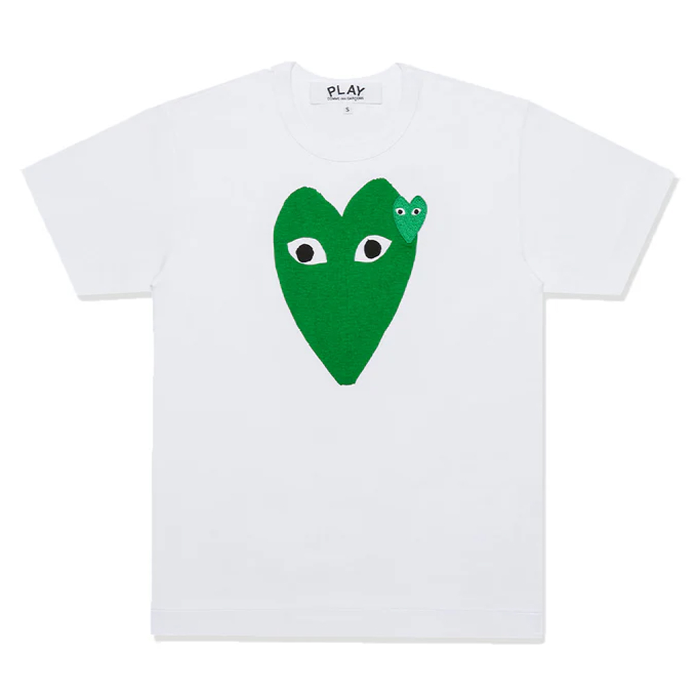 꼼데가르송 반팔티 Unisex Printed Heart T-Shirt - 상세 이미지 3