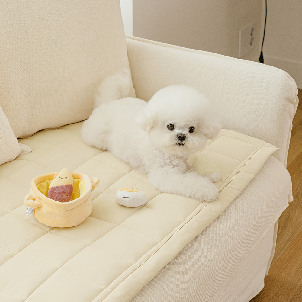 바자르 몽실몽실 먼지없는 진드기방지 소파패드 고밀착 슈퍼 논슬립 반려동물 쇼파패드 2인용