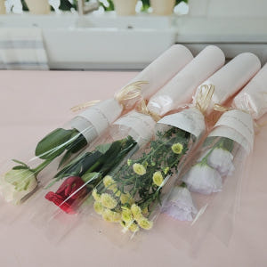 유스풀몰 생화 한송이 꽃다발 택배 꽃배달 싼곳 카네이션 한송이 (연한색)... 솔직 후기 | 실사용자 리뷰 분석 - 상품 이미지 2