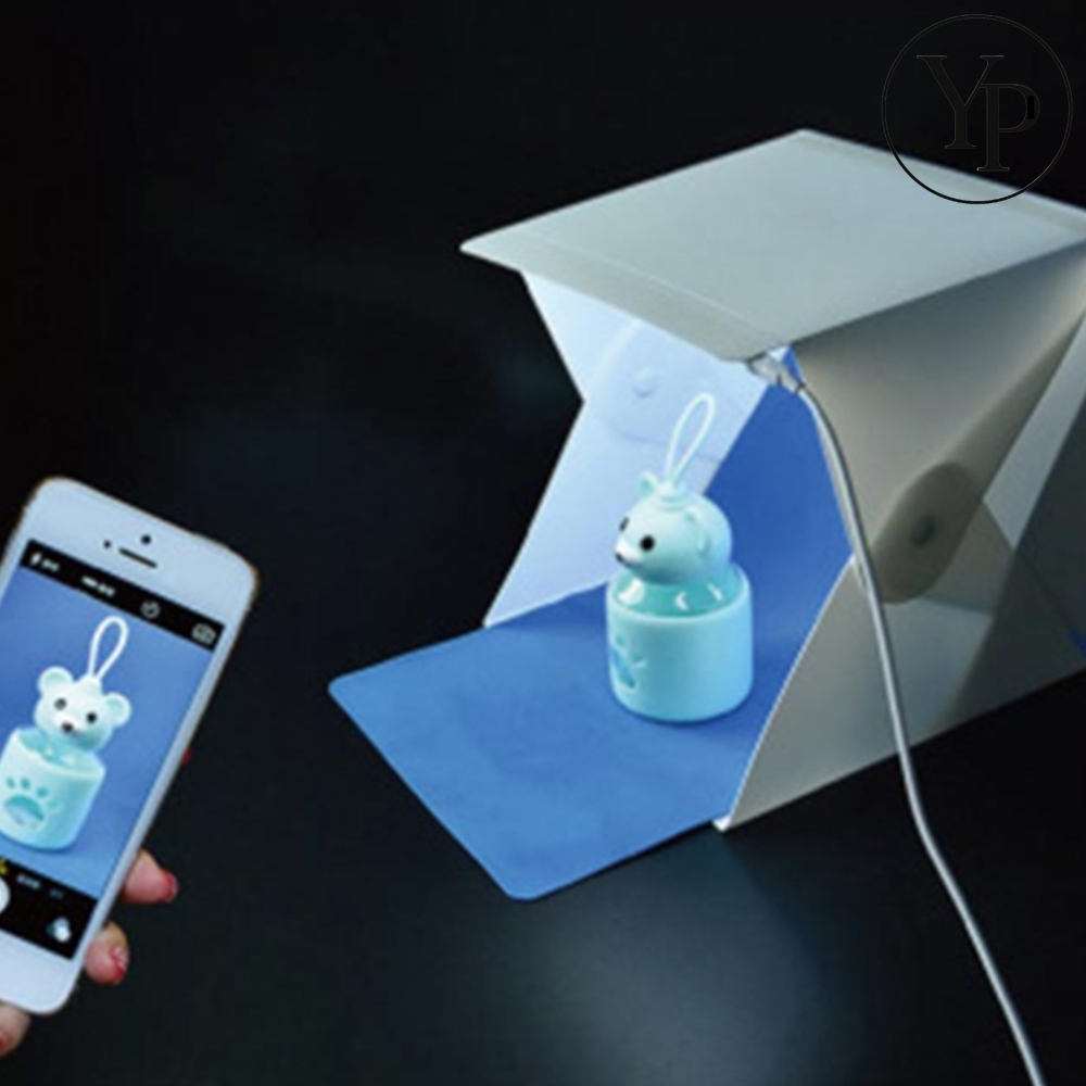 LED 미니 셀프 스튜디오 사진촬영 포토박스 물품 제품촬영 간이 배경지 누끼보드