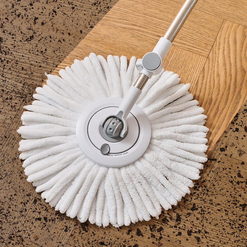 올리 스핀 물걸레 자동탈수 회전 물걸레 사무실 업소용 밀대 OLSM26W