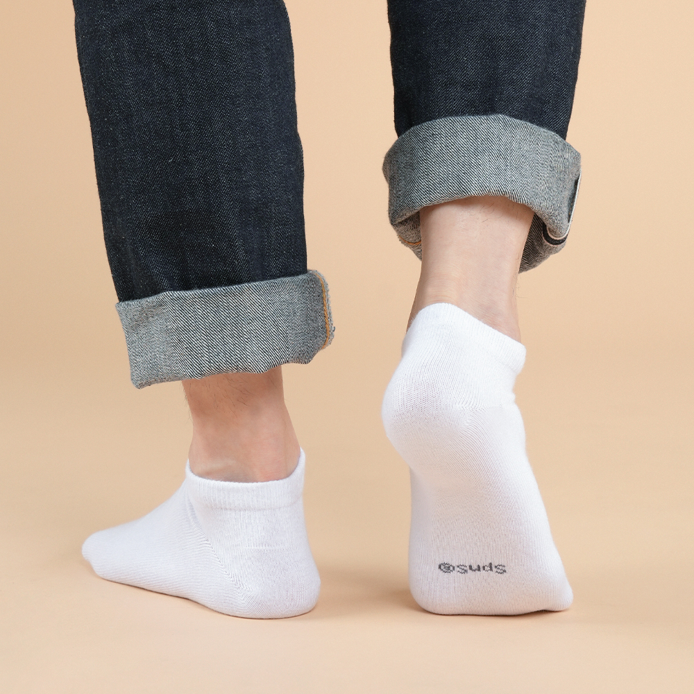 28g 톡톡한 남자 발목 8켤레 발냄새 소취 양말 M L 빅사이즈 스니커즈 삭스 상세 이미지 6