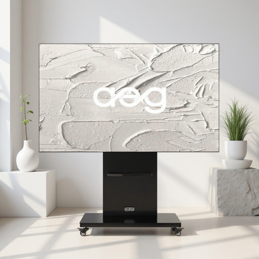 에이그 189cm(75인치) 215cm(85인치) 티비거치대 스탠드 TV거치대 전자칠판