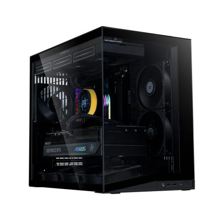 리안리 O11D MINI V2 FLOW 미니타워 컴퓨터 PC 케이스 (블랙)