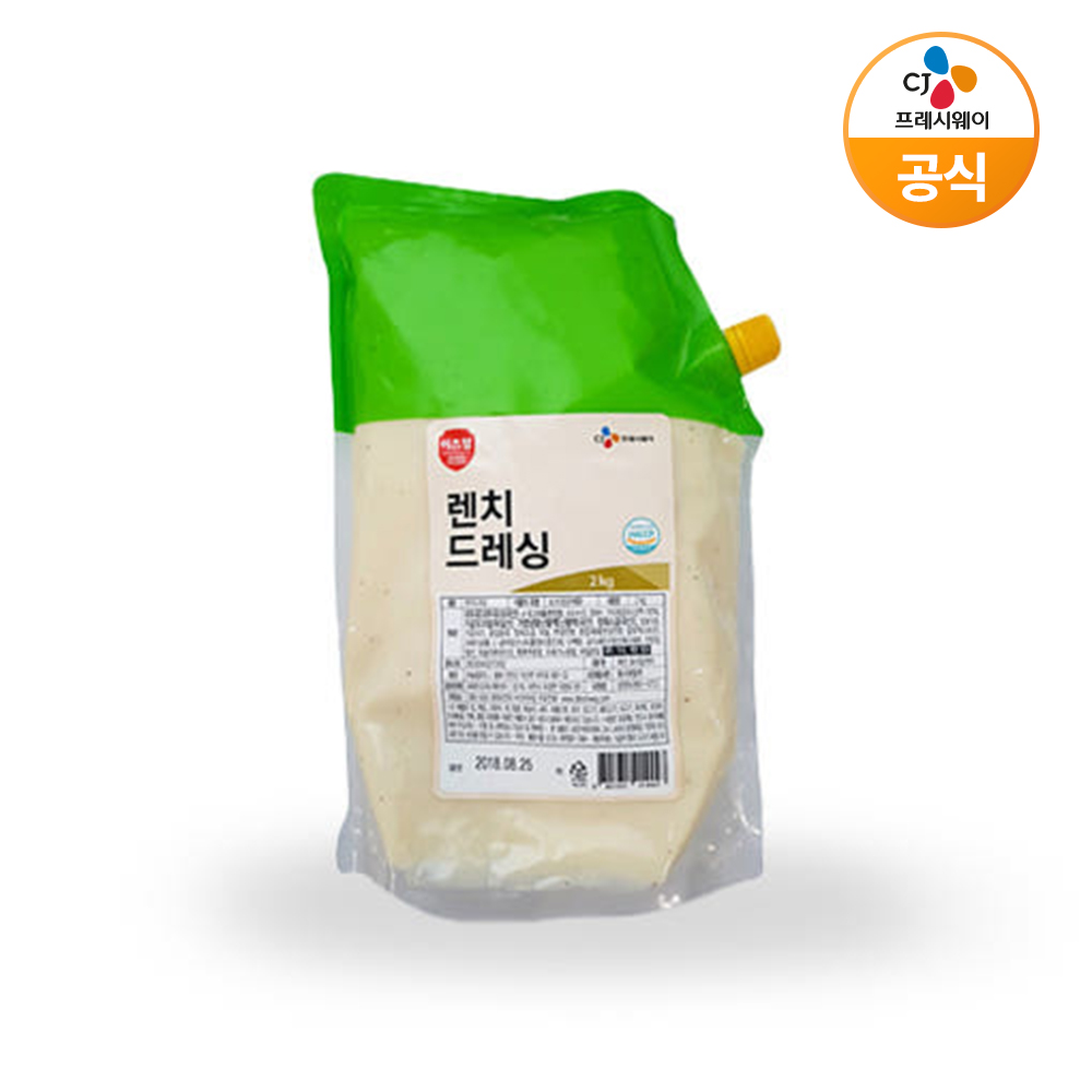 CJ 이츠웰 랜치드레싱 2kg 업소용 대용량 - 상품 이미지
