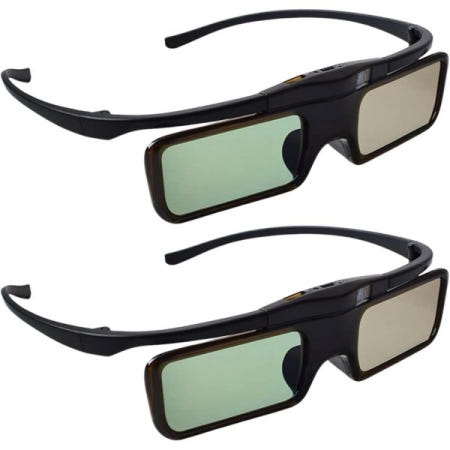 Sintron [해외]RF 3D TV용 충전식 신트론 ST08-BT 2X 액티브 셔터 안경, 소니, 파나소닉, 엡손 프로젝터용 삼성 TV, TDG-BT500A TY-ER3D5MA TY-ER3D4