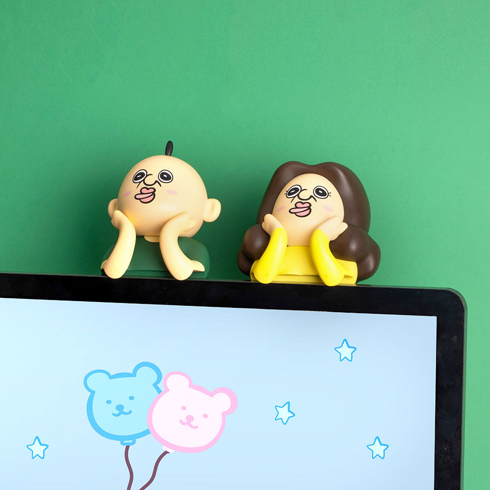 빵빵이&옥지 모니터 방향제 모니터걸이 캐릭터 차량용 네비용 이미지 6