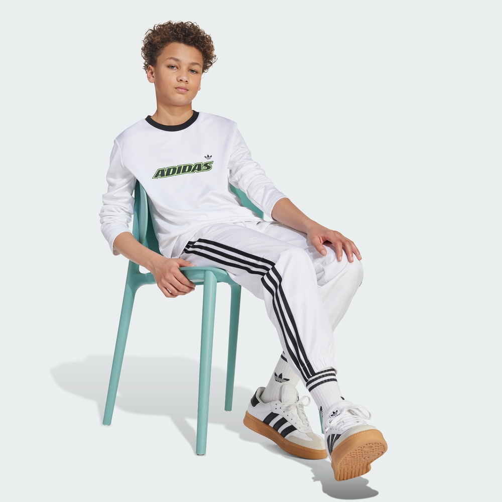 [아디다스 공식] 키즈 롱 슬리브 티셔츠 키즈 JV8662 - 상세 이미지 3