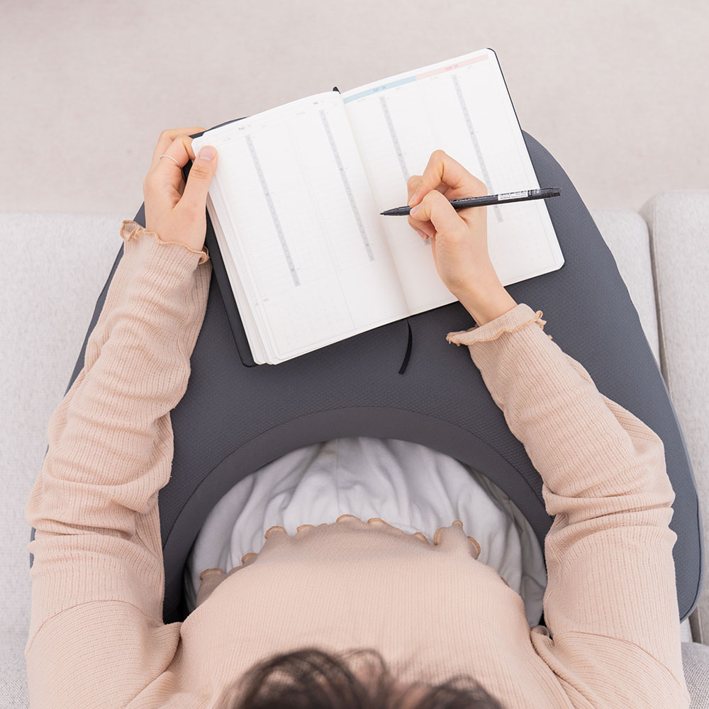 펌플렉스 레벨업쿠션 170 게이밍 독서 반달 미용실 뜨개질 쿠션