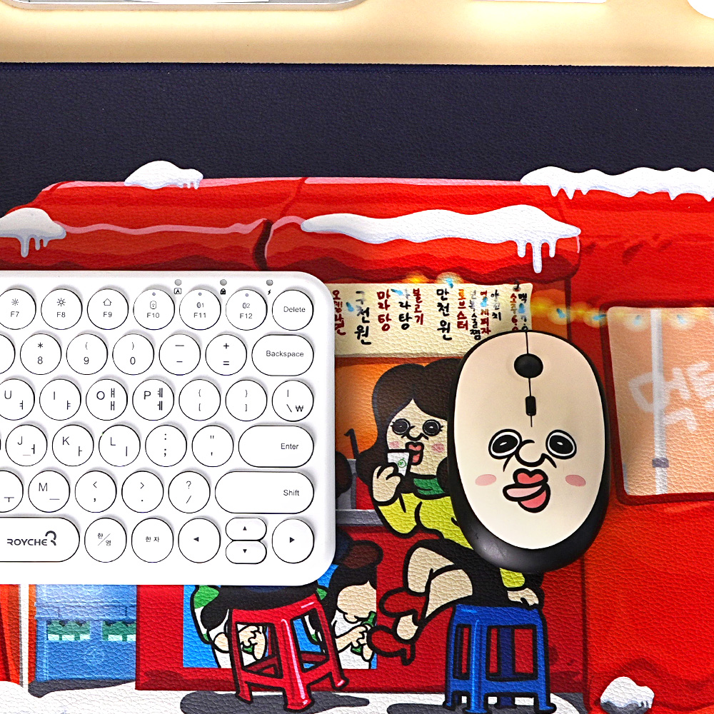 빵빵이 무소음 무선 마우스 캐릭터 블루투스 PC 노트북 태블릿 아이패드 갤럭시탭 이미지 8