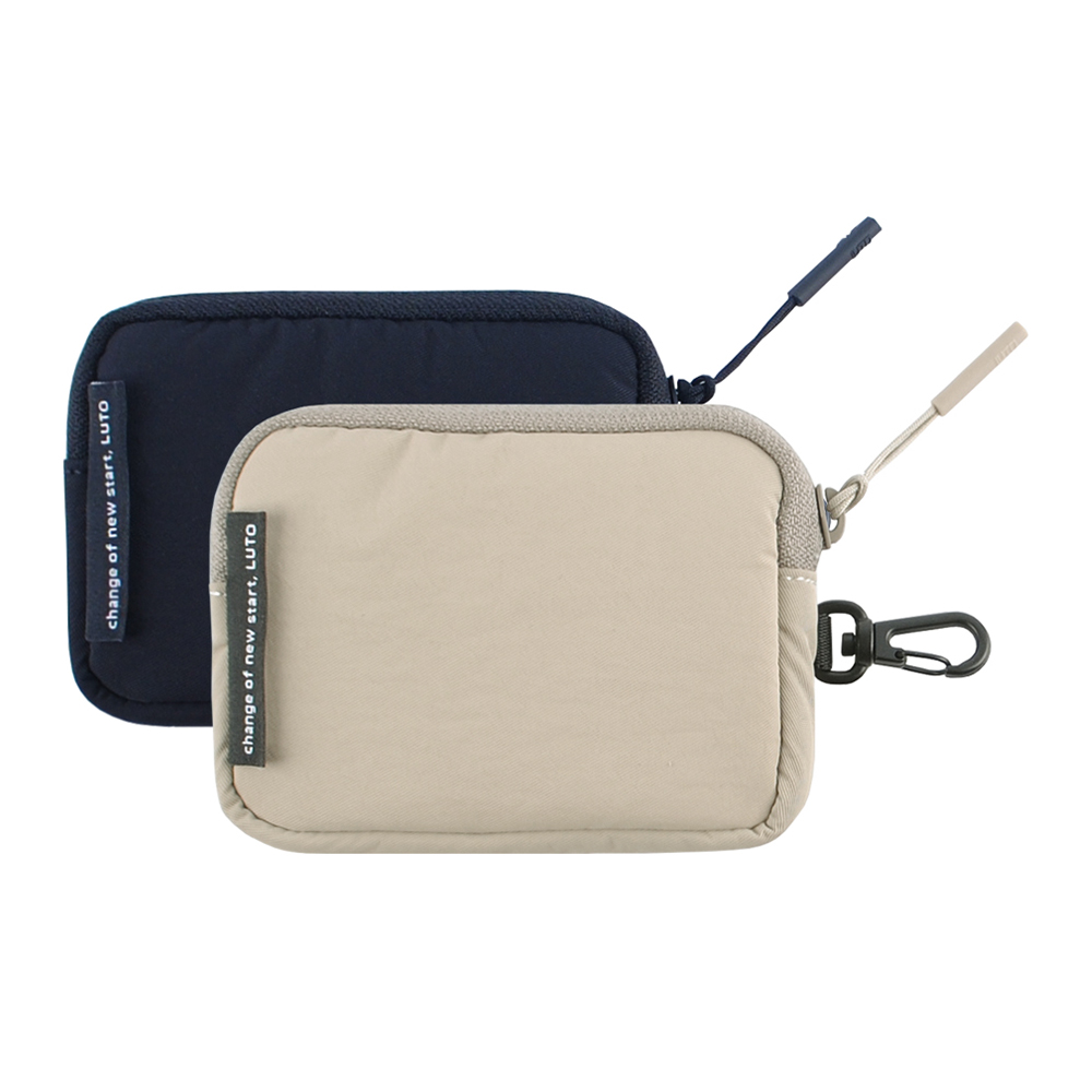 타루 미니 월렛 여행지갑 동전 교통 카드지갑 여행용 파우치 결합 고리형