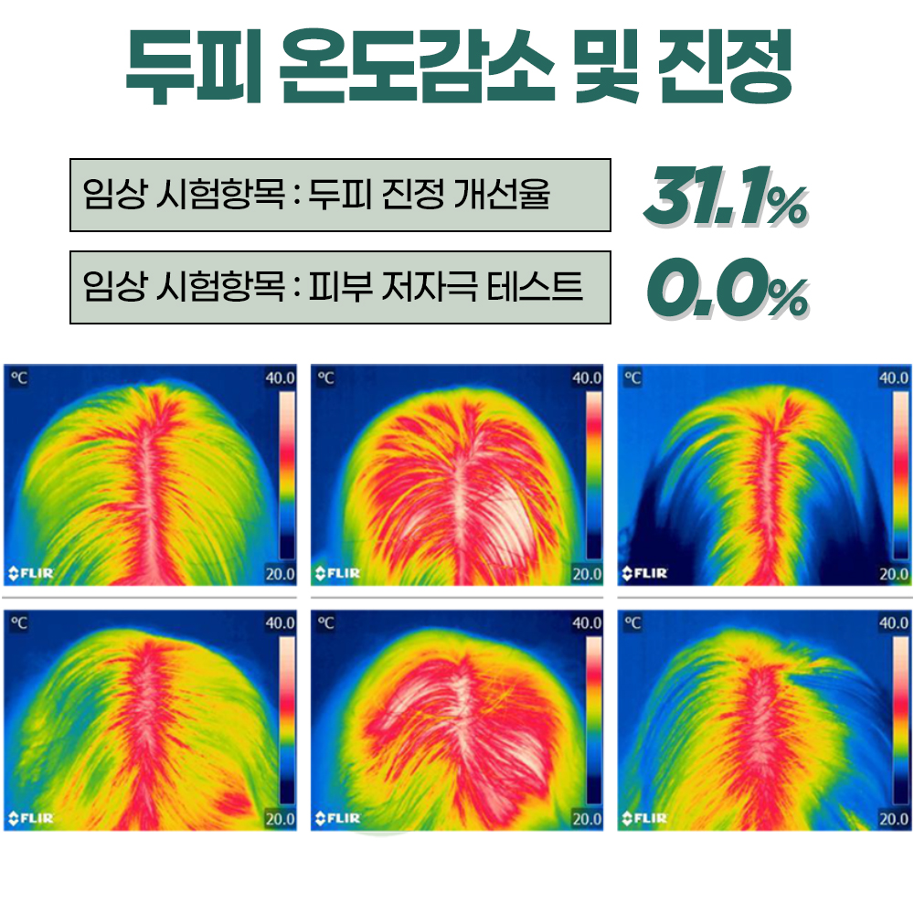 (비듬케어+두피가려움진정+탈락모발 개선+저자극 임상완료) 수블랑 래피드 프레쉬 딥 제주허브 샴푸 - 상세 이미지 3