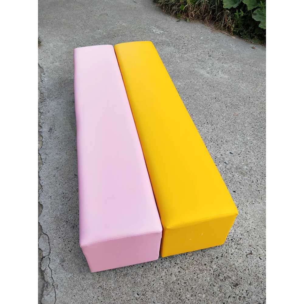 벤치스툴 소파 낮은 계단 원목 카페 대기실 유치원 160x40x40cm - 상세 이미지 5