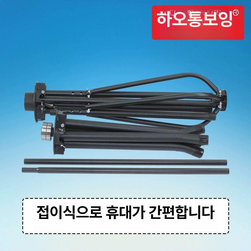 엑셀풀림기 돌림기 배관 풀림장치 거치대 직경 링햄타입 신형 이중축 베어링 강화형 / 구멍 위치 + 제한기 조절 관 비틀림 방지 - 상세 이미지 2