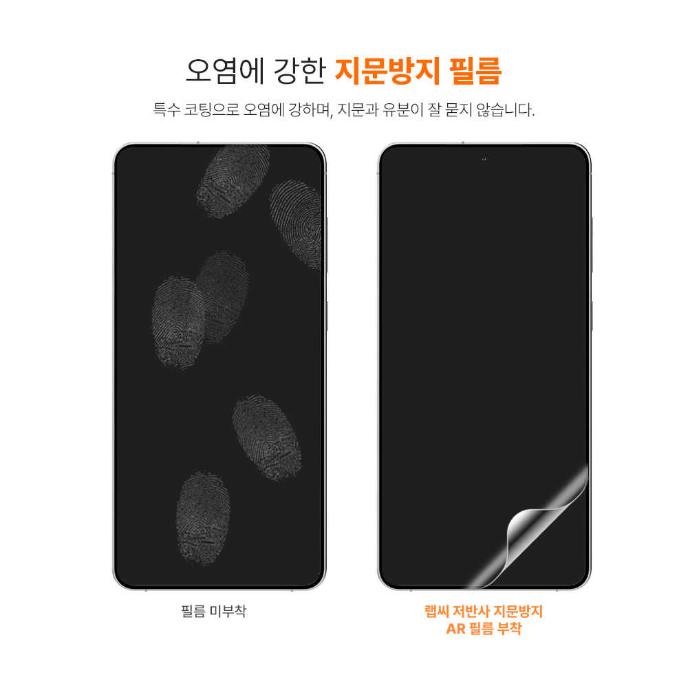 랩씨 저반사 지문방지 액정보호필름 C-Skin 갤럭시S25 엣지, 3매입 이미지 6