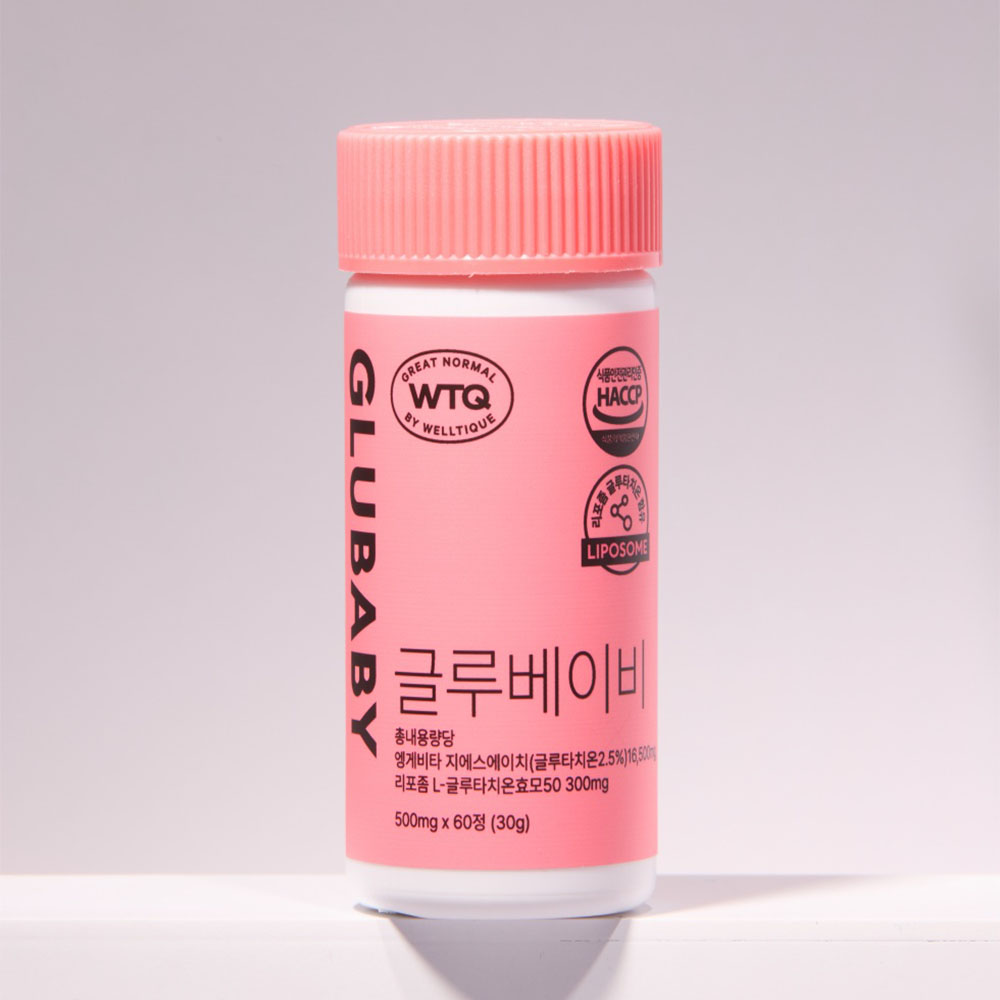 리포좀 글루타치온 글루베이비 초저분자피쉬콜라겐 히알루론산 비타민C 60정, 1개