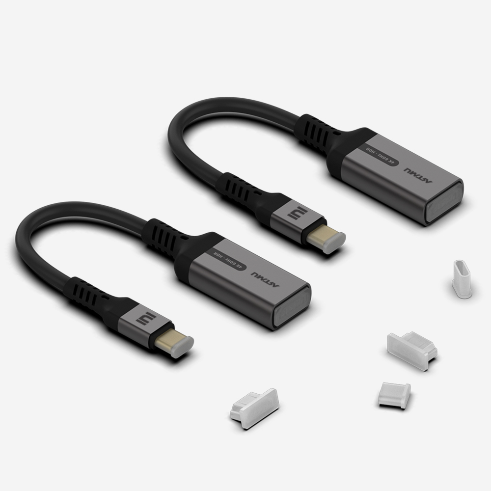 C타입 to HDMI HDR 스마트폰 미러링 어댑터 케이블 이미지 6