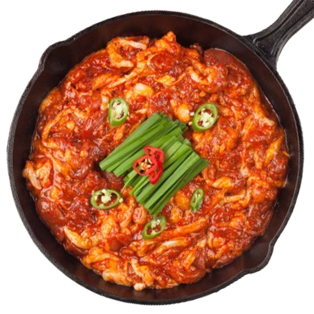 생오리로 만든 오리주물럭 1kg (고추장맛 간장맛) - 상품 이미지