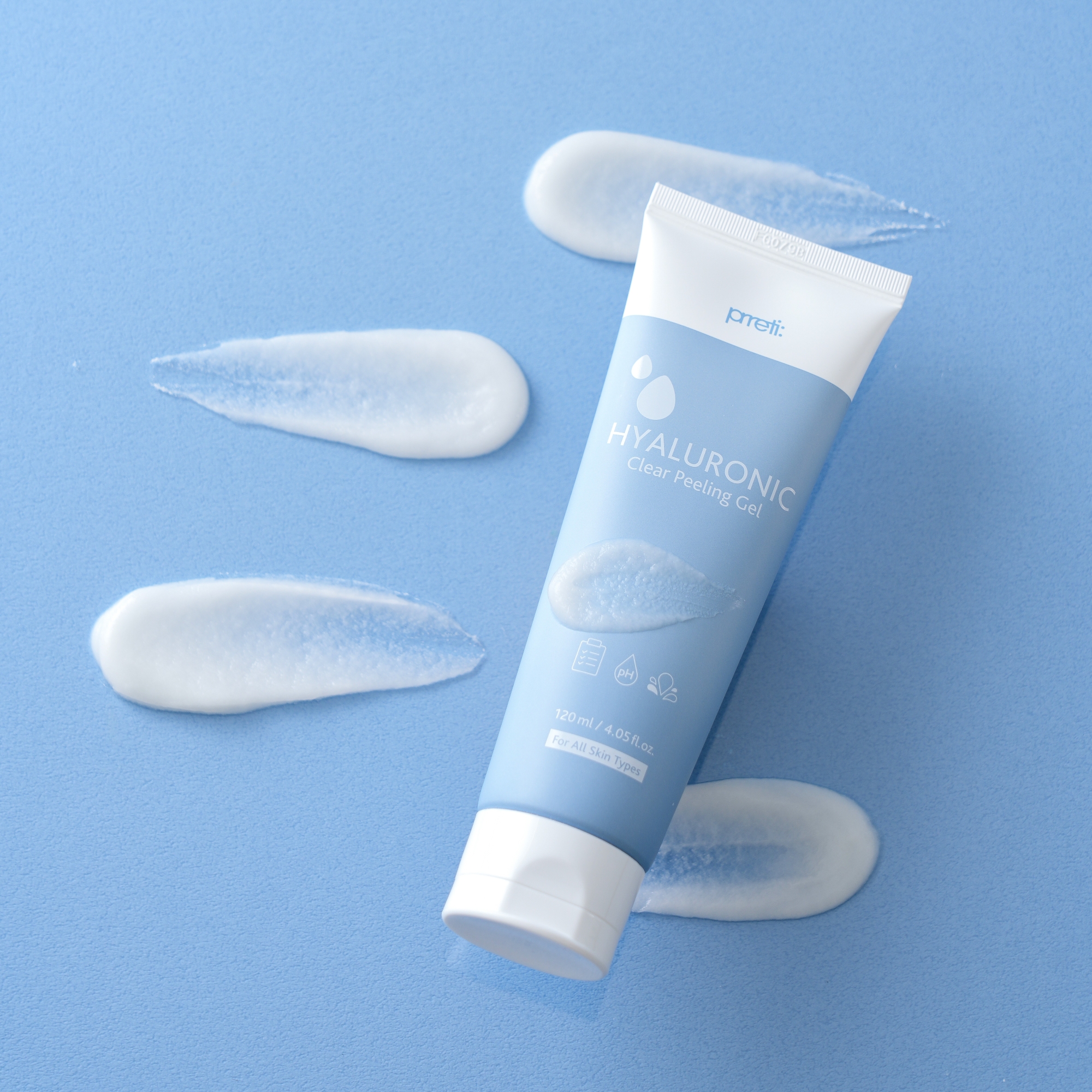 수분 필링젤 히알루론산 얼굴각질 제거 120ml - 상품 이미지