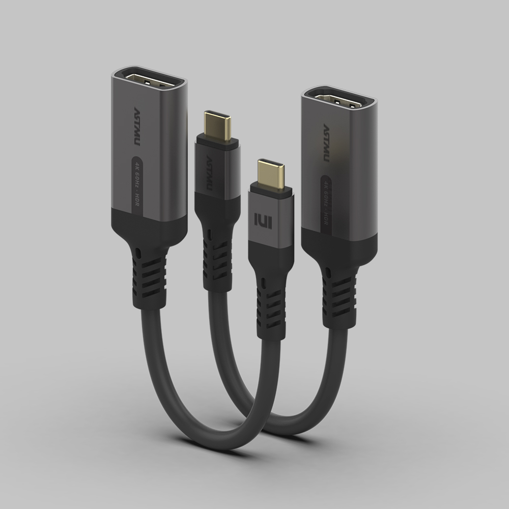C타입 to HDMI HDR 스마트폰 미러링 어댑터 케이블 - 상세 이미지 2