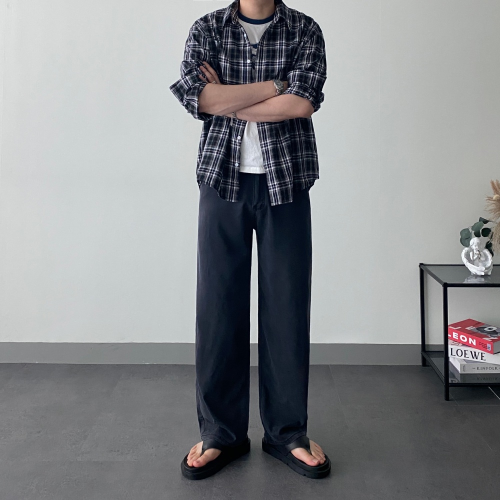 1+1 쿨청바지 남자텐셀청바지 여름스판청바지 - 상세 이미지 3