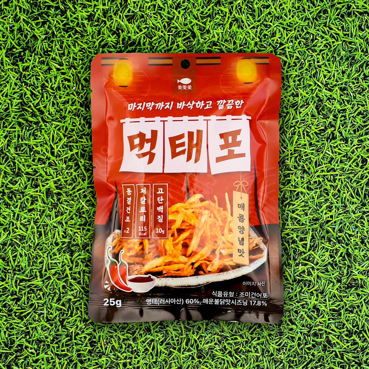 쏯쏯쏯 먹태포 매콤양념맛 고단백 저칼로리 먹태 스낵 - 상세 이미지 5