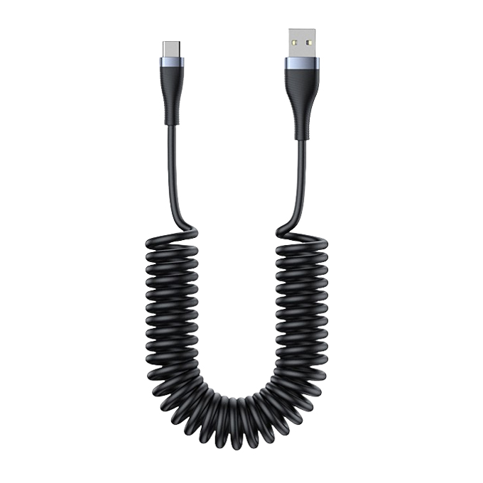 안드로이드오토 케이블 애플카플레이케이블 USB A to C C타입충전기선 1.0M 코일