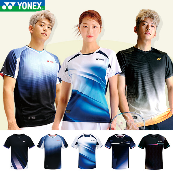 요넥스 티셔츠 남성 여성 반팔 253TS017M 2025 FW - 상세 이미지 5
