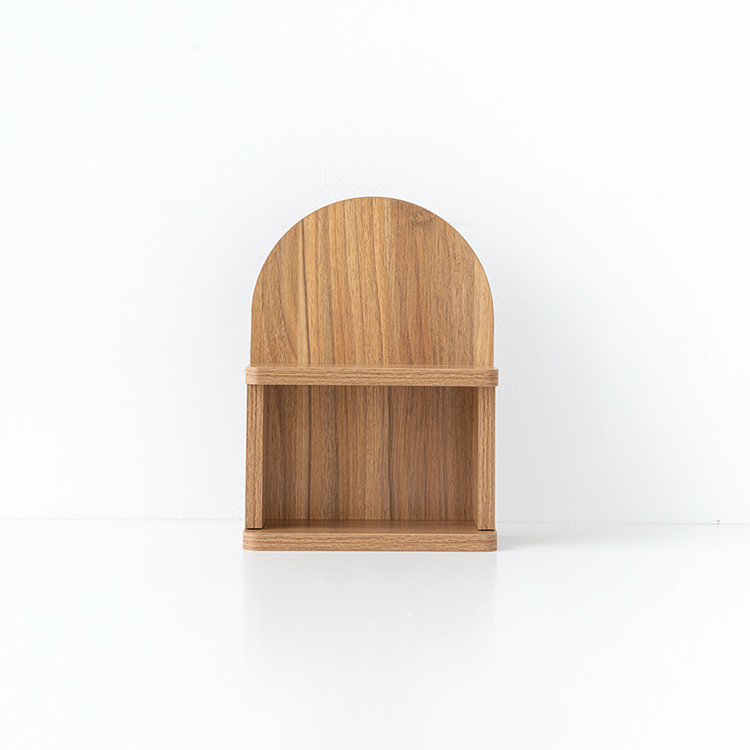 숄리드 미니벽선반 230x115x320mm, 1단, 라이트브라운 5913.2328 - 메인 이미지