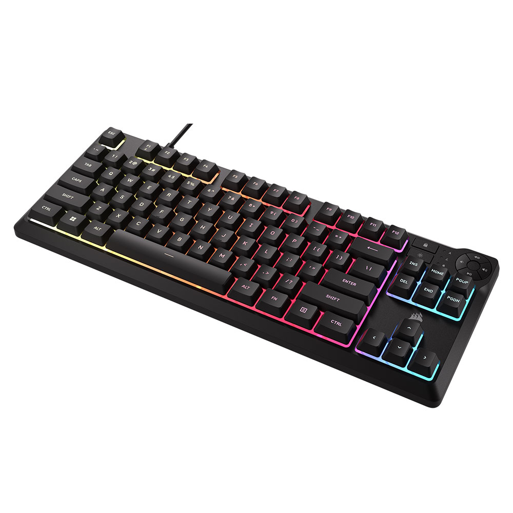 커세어 K55 CORE TKL RGB 저소음 멤브레인 게이밍키보드 + MM700 RGB EXTEND - 상세 이미지 2