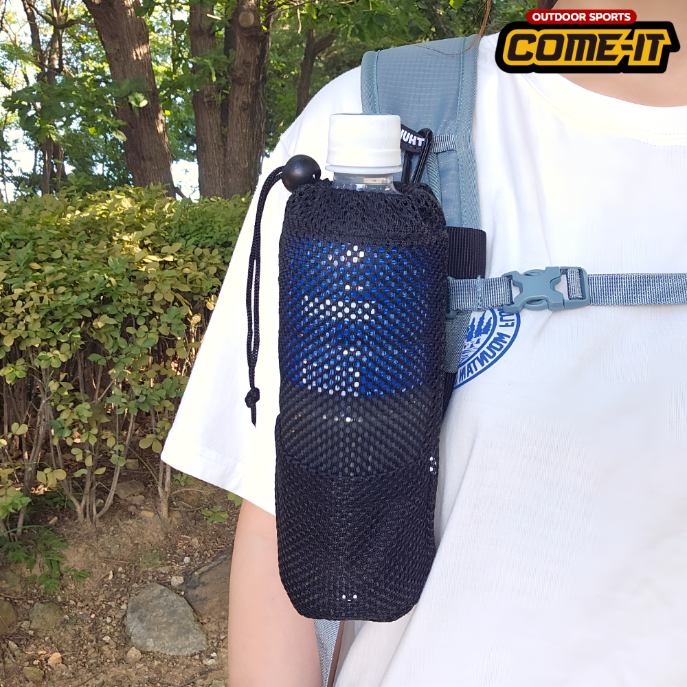 컴잇 등산물병파우치 등산 배낭 가방 물통 파우치 메쉬타입