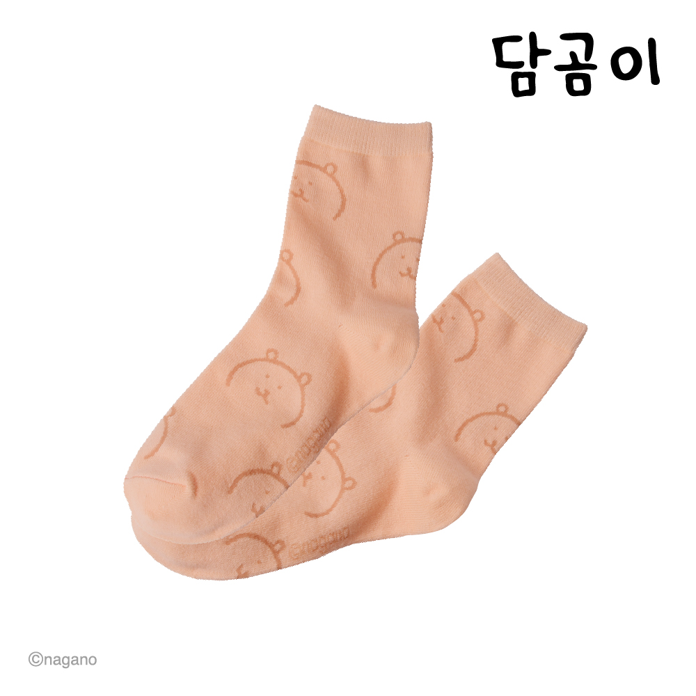 담곰이 패턴 양말 캐릭터 농담곰 삭스 나가노 굿즈 - 상세 이미지 5