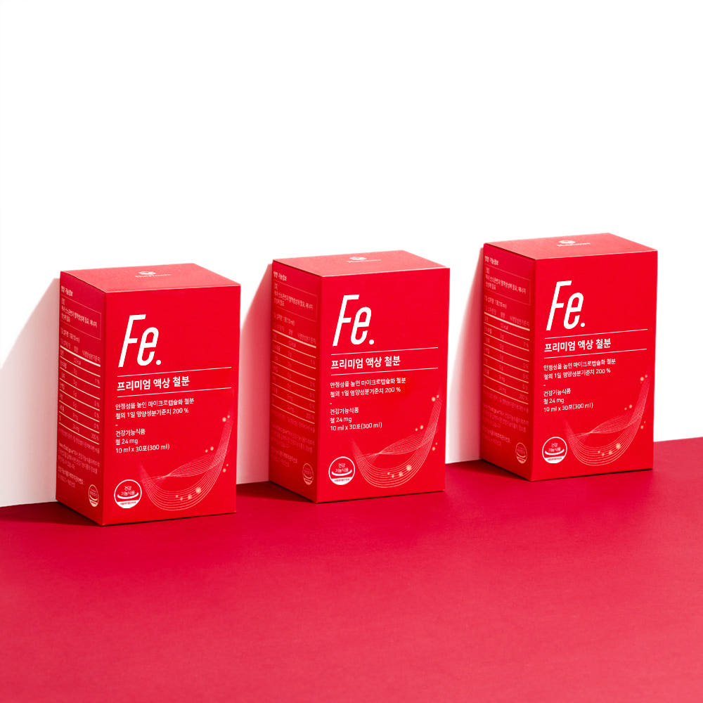 뉴트리모어 프리미엄 액상 리포퍼 철분제 임산부 수유부 산후영양제 24mg 30포, 1개