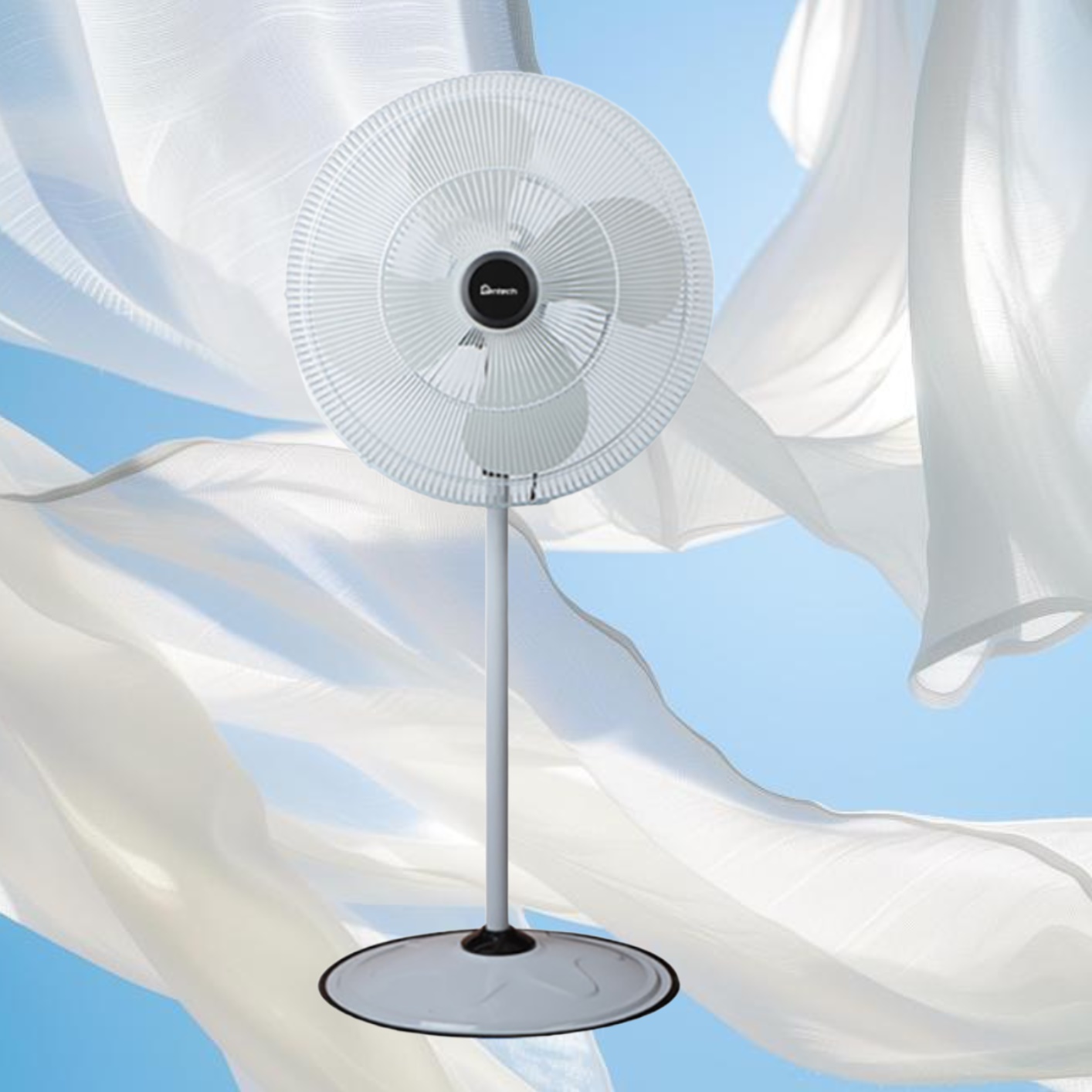 24형 업소용 스탠드 선풍기 키높이 선풍기 키다리 키 큰 선풍기 - 상품 이미지