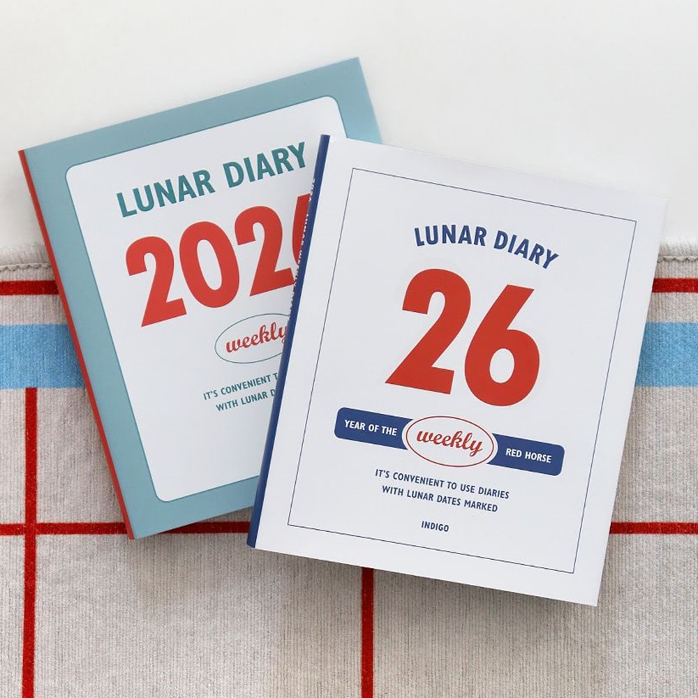2026 년 다이어리 음력 위클리 루나 레트로 절기 26년 주간 플래너 수첩 - 상세 이미지 5