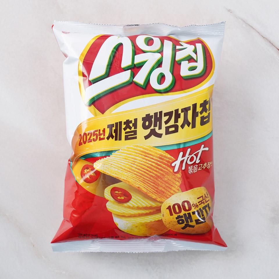 메가마트 오리온 스윙칩 볶음고추장맛 124g - 메인 이미지
