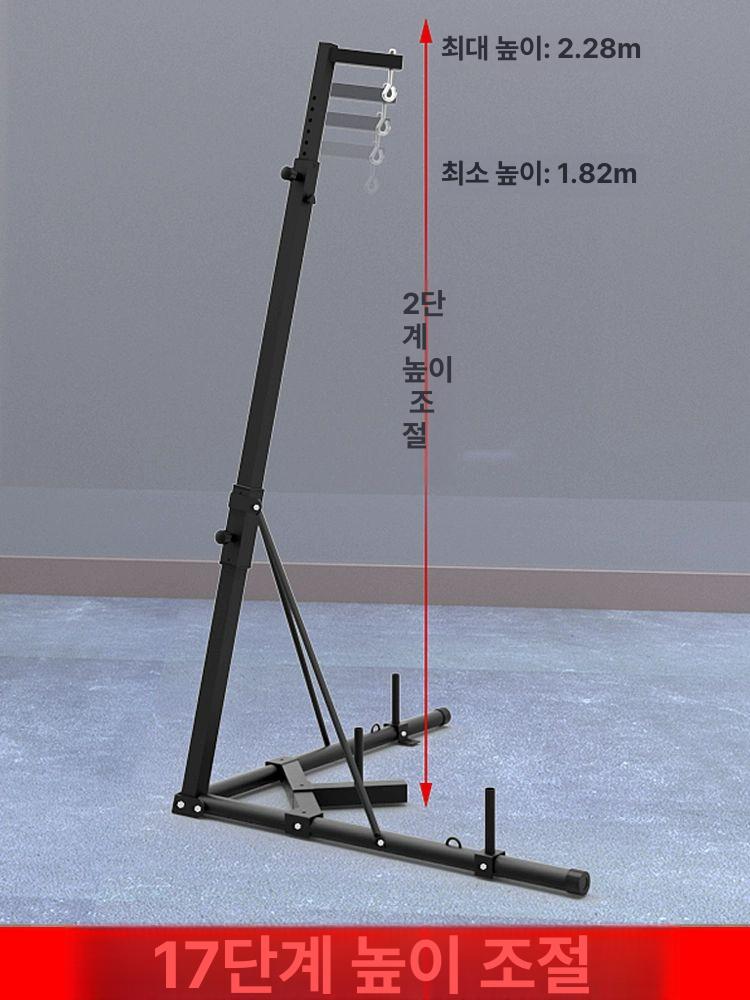샌드백 거치대 무에타이 복싱 헬스장 킥복싱 격투기 폴딩형 단봉 포함 - 상세 이미지 5