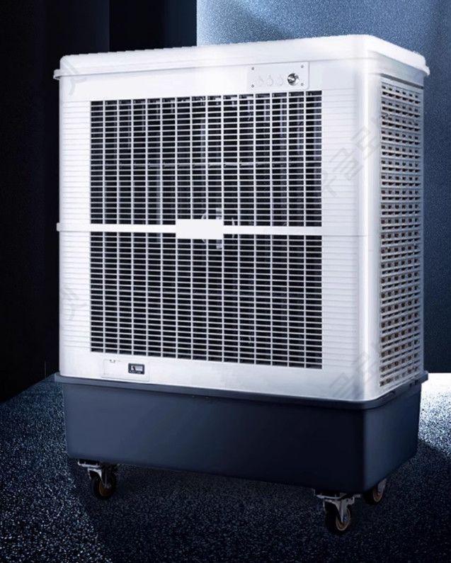 25kg 산업용 냉풍기 160L 700W 2구 대용량 냉방기 공장 이동식 업소용 - 상세 이미지 2