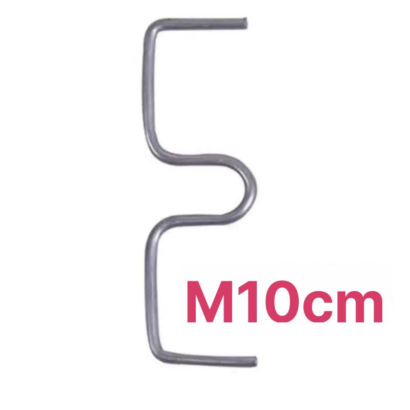 묘목 고정 클립 줄기 토마토 식물 유인 지주대 나무가지 M형 가지치기 도구 8cm 50개입 - 상세 이미지 5