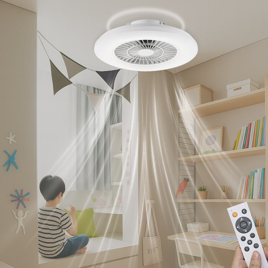 천장선풍기 서큐라이트 조명 실링팬 타프팬 480mm