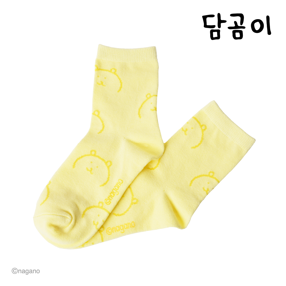 담곰이 패턴 양말 캐릭터 농담곰 삭스 나가노 굿즈 - 상세 이미지 3