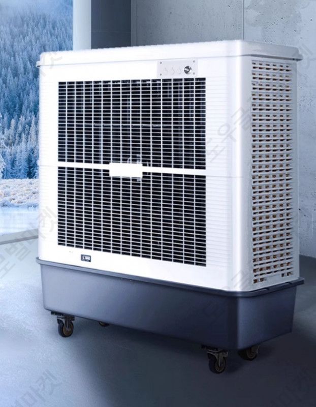 25kg 산업용 냉풍기 160L 700W 2구 대용량 냉방기 공장 이동식 업소용 - 상세 이미지 4
