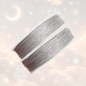 키링부자재 키링 팔찌 만들기 은사 실버 한롤 매듭 끈 실사용 후기 | 효과 있을까? - 상품 이미지 3